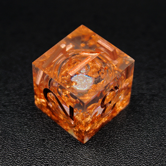 Agate and Crystal Dice
